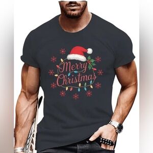 Family matching shirts.  Black Merry Christmas T-Shirt i have a total of 4